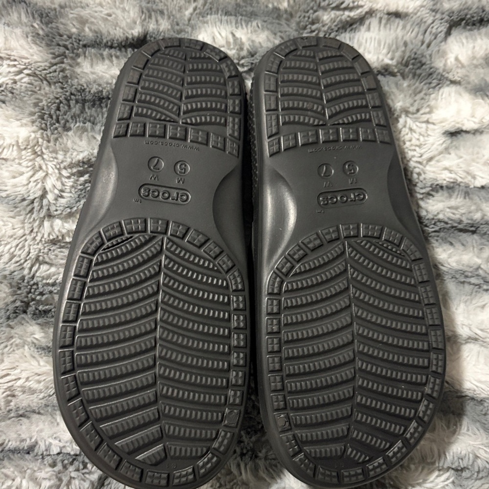 Black crocs slides - Picture 3 of 3
